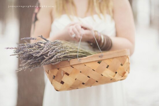 Vintage Forest Winter Wedding Inspiration | styling + vintage rentals by Stockroom Vintage, Nashville, TN | photos by Jenny Cruger Photography