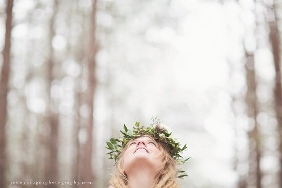 Vintage Forest Winter Wedding Inspiration | styling + vintage rentals by Stockroom Vintage, Nashville, TN | photos by Jenny Cruger Photography