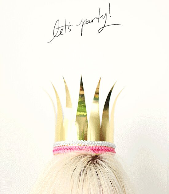 Crown DIY via Designlovefest