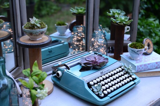 Vintage garden wedding inspiration | Styling + Vintage Rentals by Stockroom Vintage, Nashville, TN | Photos by Ace Photography