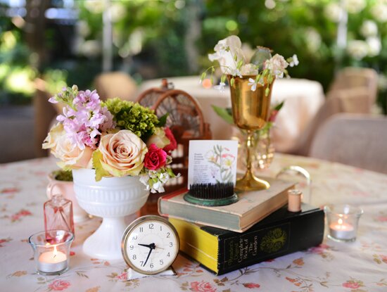 Vintage garden wedding inspiration | Styling + Vintage Rentals by Stockroom Vintage, Nashville, TN | Photos by Ace Photography