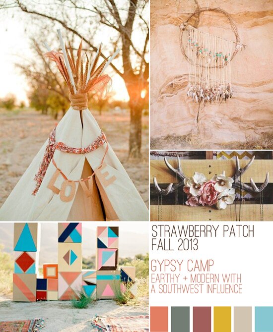 Strawberry Patch Barn Sale | Gypsy Camp Inspiration Board