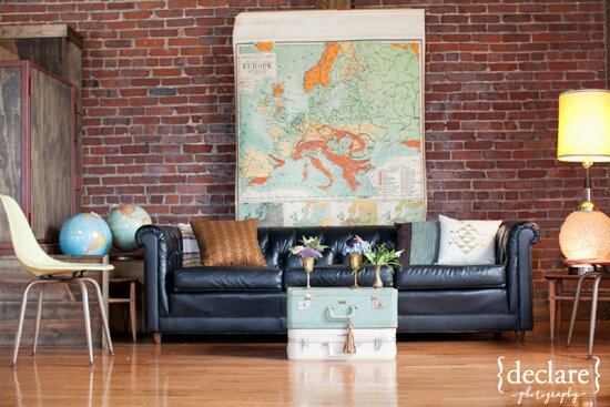 Nashville event styling + vintage event rentals by Stockroom Vintage | The NotWedding - Nashville 2013
