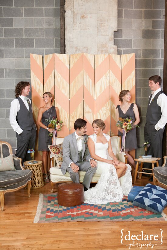 Nashville event styling + vintage event rentals by Stockroom Vintage | The NotWedding - Nashville 2013