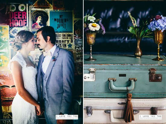 Nashville event styling + vintage event rentals by Stockroom Vintage | The NotWedding - Nashville 2013