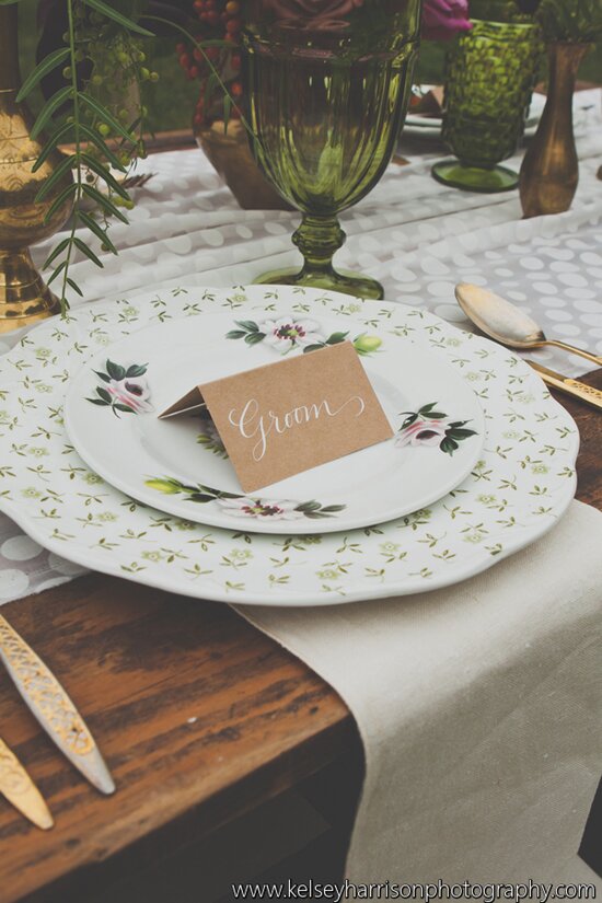Vintage Summer Farm-to-Table Wedding | Vintage Rentals + Styling by Stockroom Vintage, Nashville, TN | Photos by Kelsey Harrison